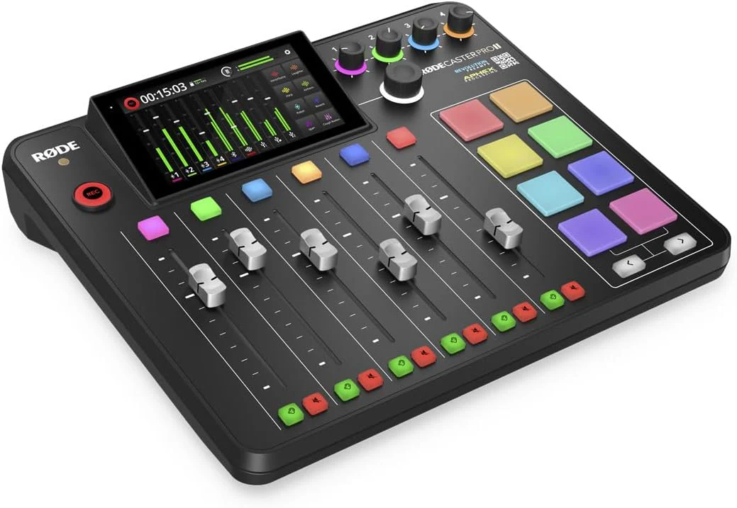 RØDE RØDECaster Pro, all-in-one production solution for podcasts