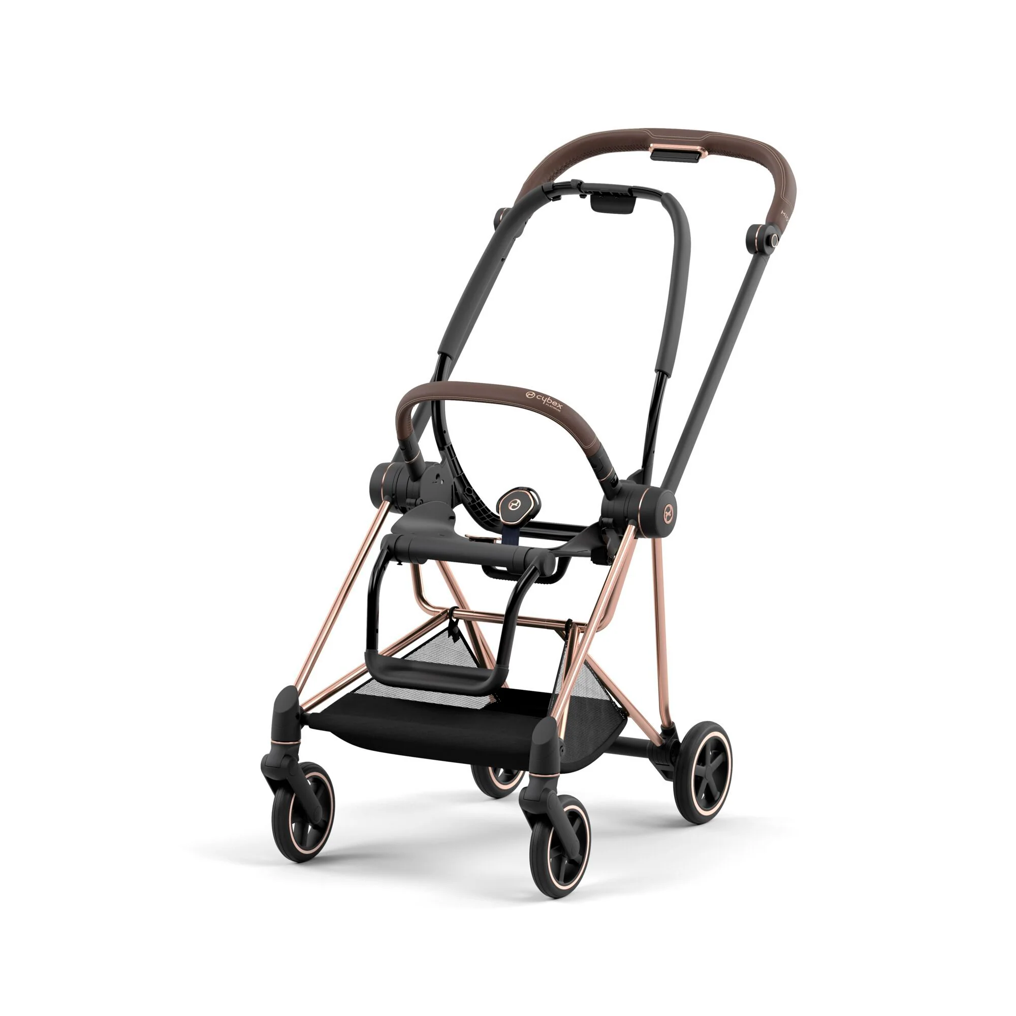 Cybex Mios Rosegold Off White + Cloud T Plus Sepia Black