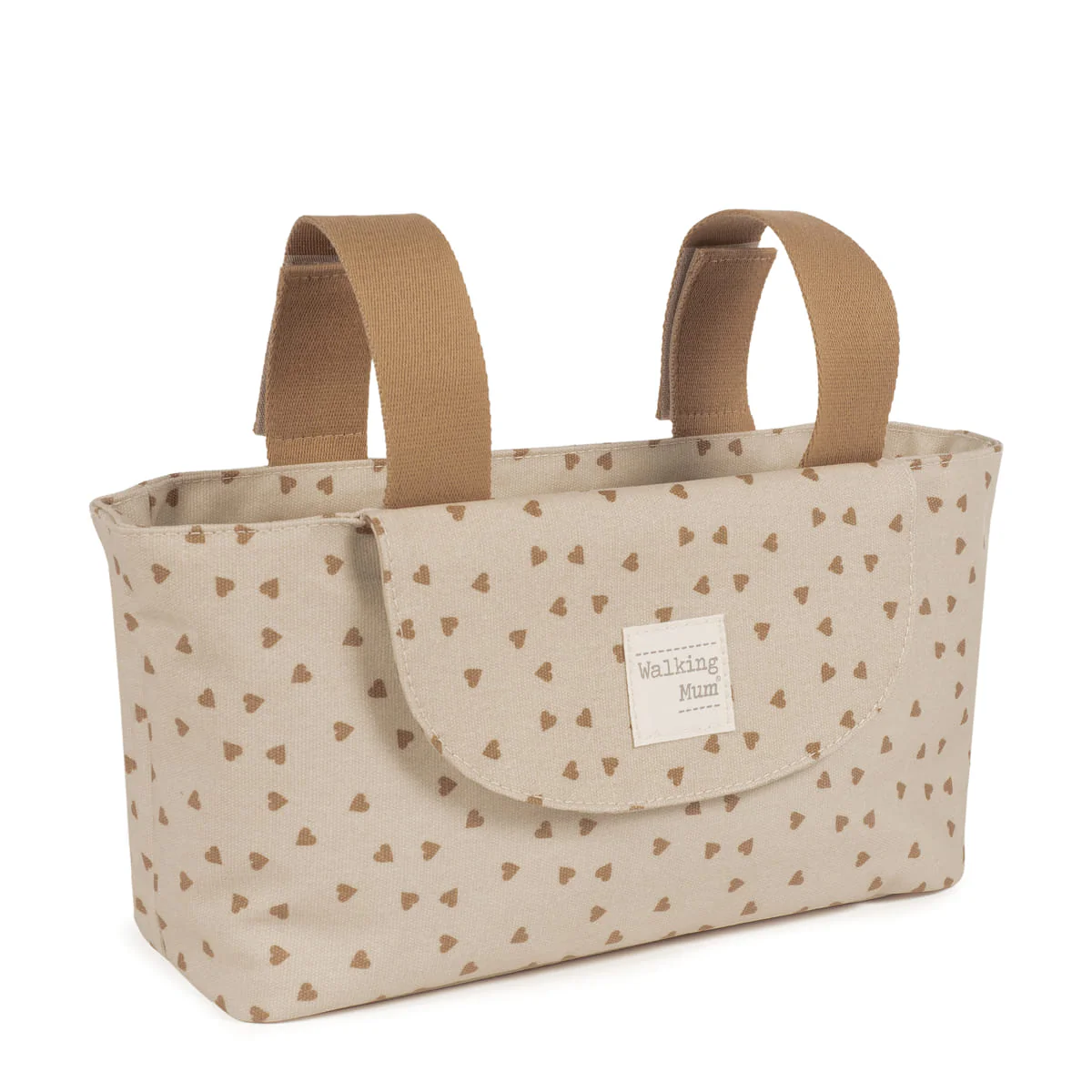 Walking Mum Organizador Poppy Hearts Canela