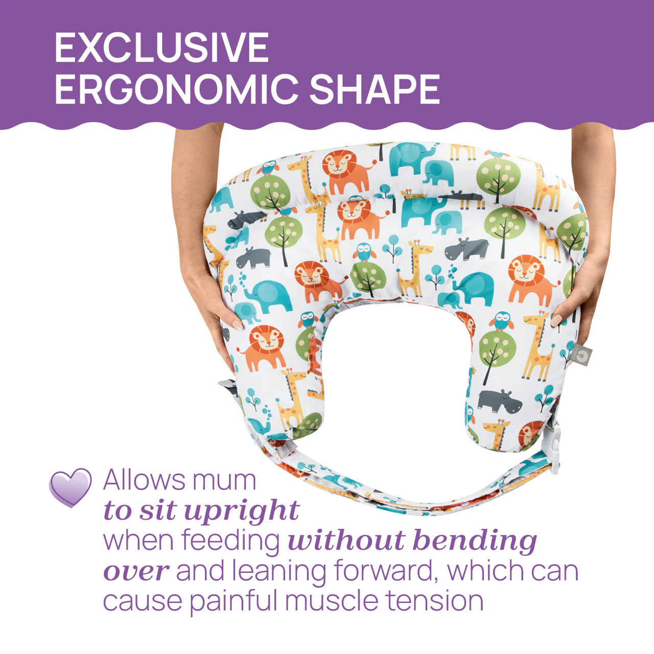 Boppy Almofada Amamentação Deluxe Hello Baby