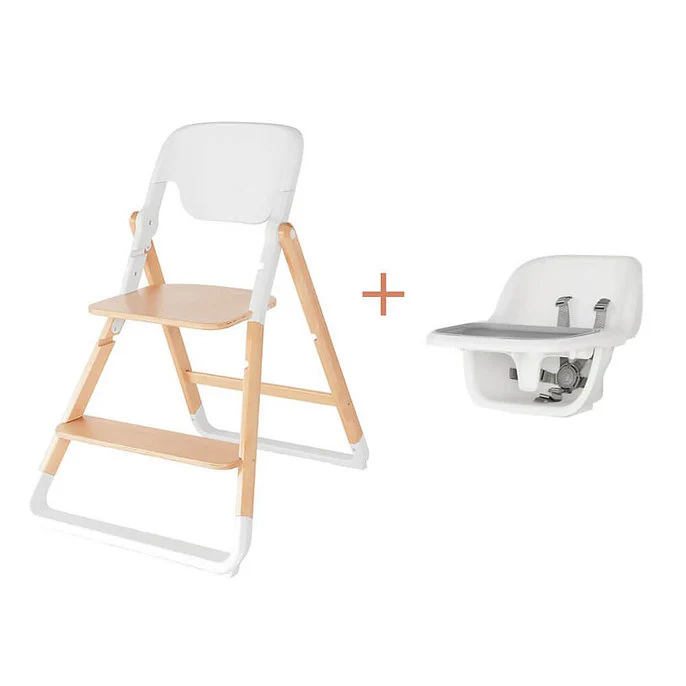 Ergobaby cadeira evolve c/assento madeira natural