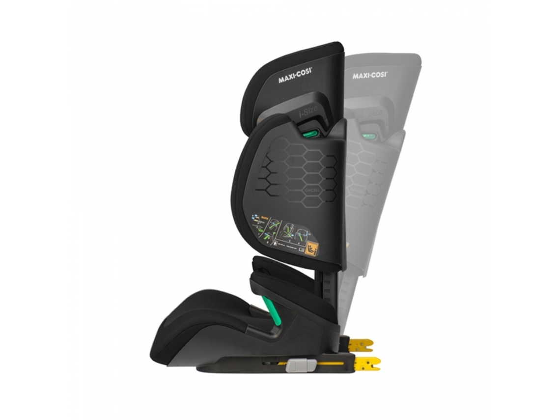 Cadeira auto ISOFIX grupo 2/3 a partir aprox. dos 3,5 aos 12 anos RodiFix R iSize da MAXICOSI  Authentic Black