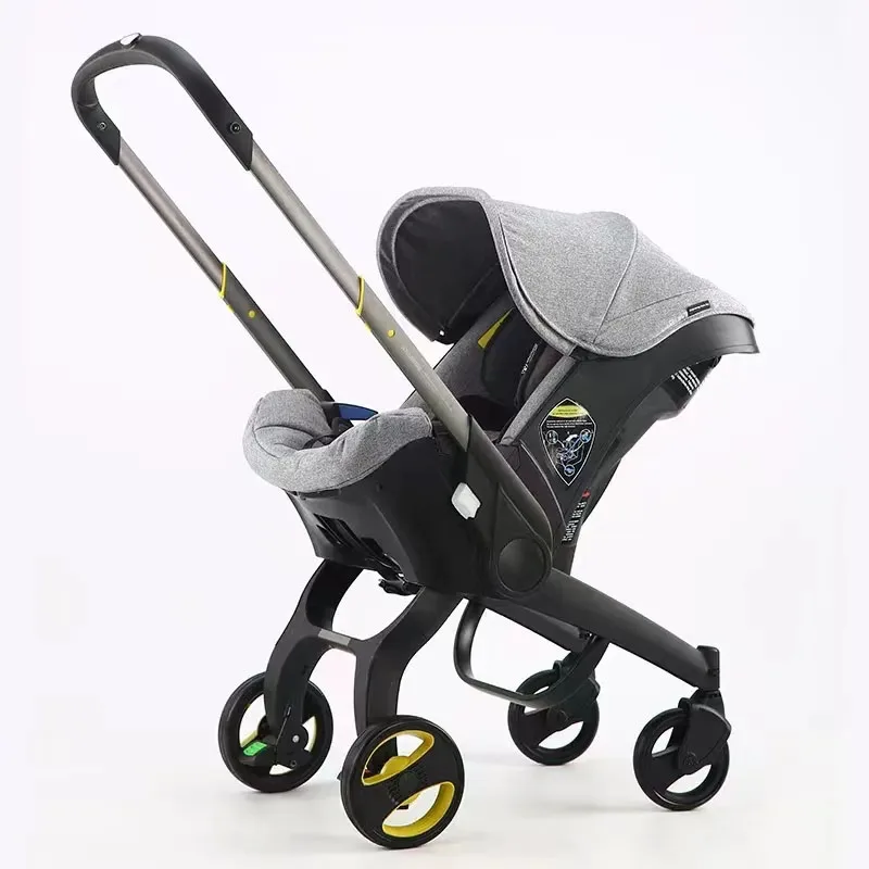 Sistema De Transporte Infantil, Canguru 2 Em 1, Certificado De Seguranã§a Eu R44, Cinza Oem