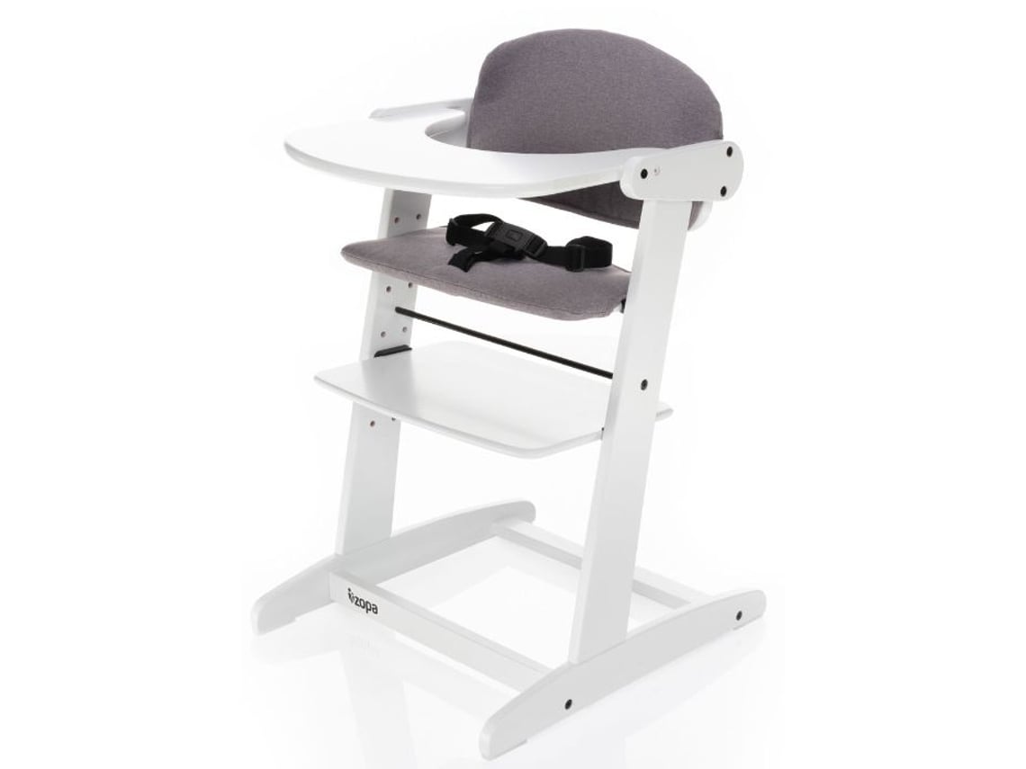 Cadeira de Refeição ZOPA Grow-Up Branco (Cinzento)