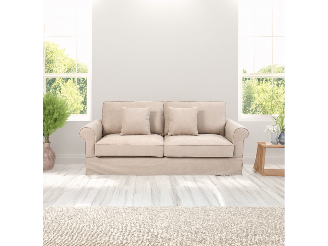 Sofá 3 Lugares 86x197x88cm Malmo II KASA 1 un