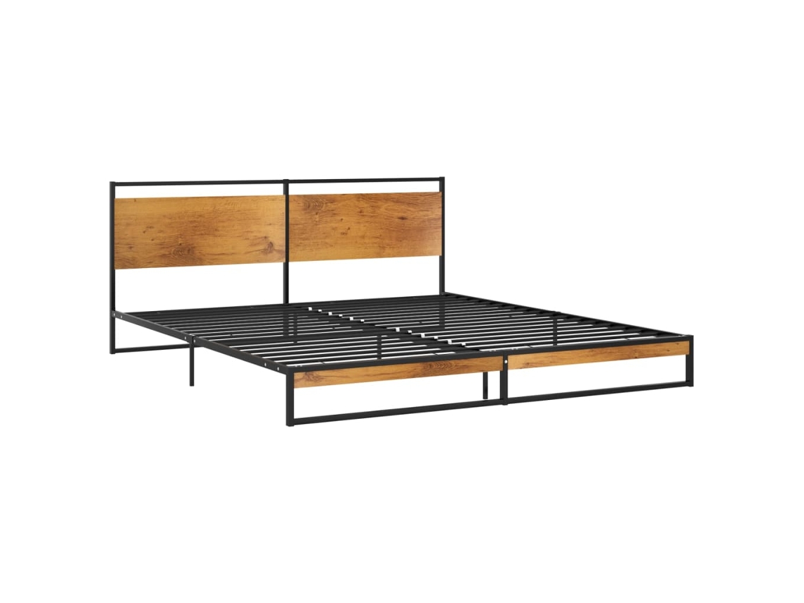 Estrutura de cama metal VIDAXL (180x200 cm)