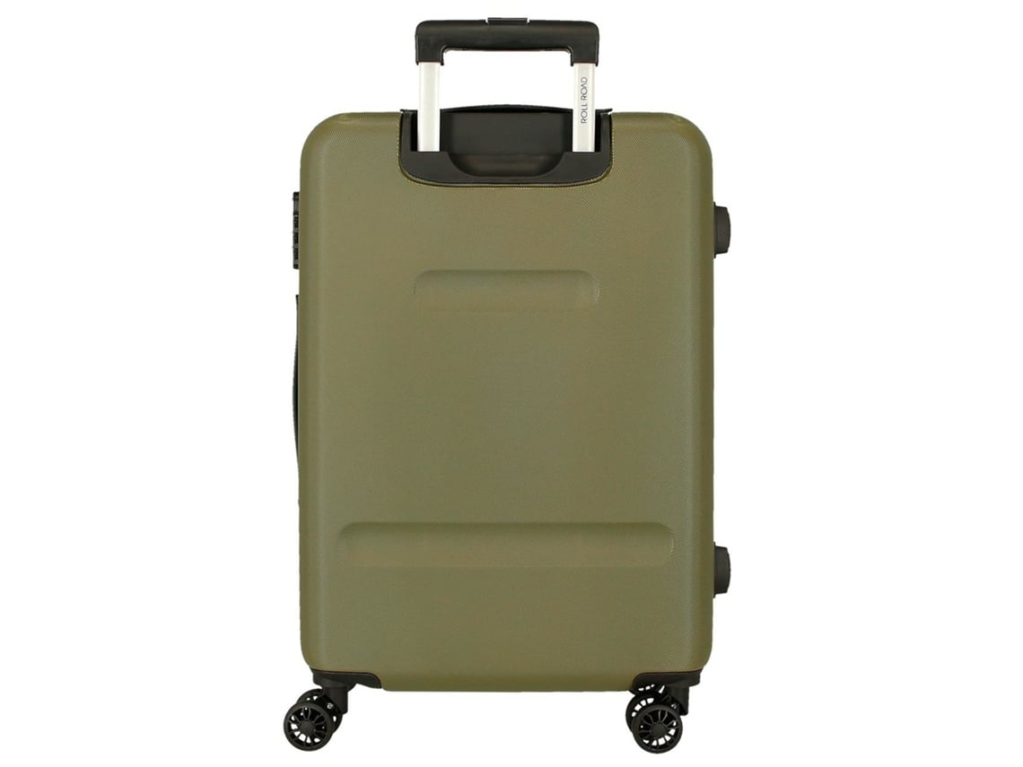 Conjunto De Malas Flex Abs Caqui Roll Road