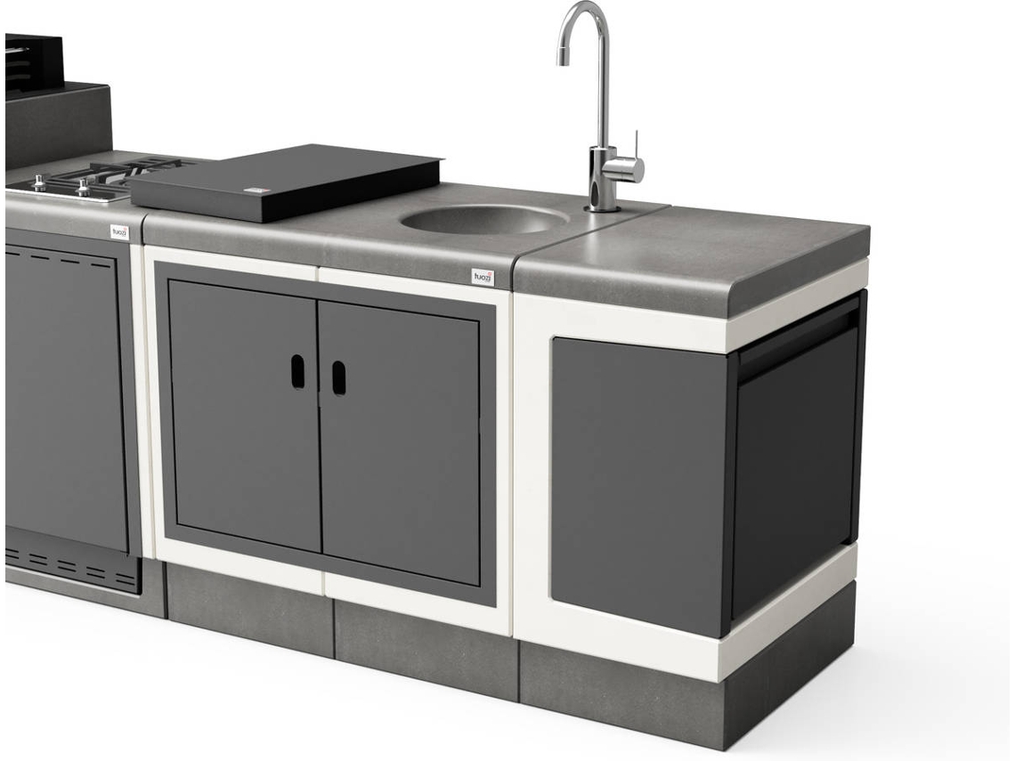 Churrasqueira Cozinha de Exterior Kitaway [F]- TUOZI (332x63x115cm)
