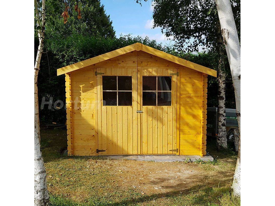 Abrigo de Madeira DECOR ET JARDIN Flodova 28 Mm (300x200 cm - 5-9 m²)