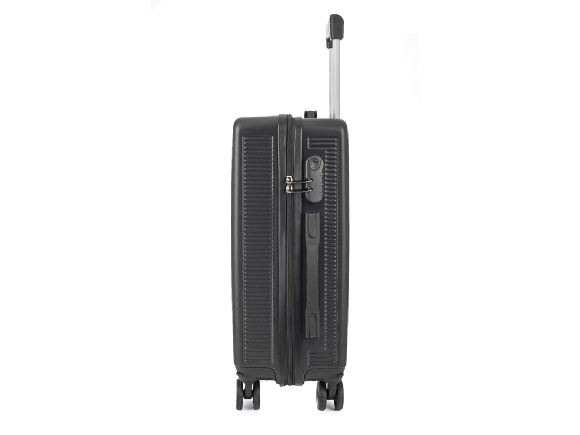 Mala De Grande Volume Trolley Rígida Ultraleve, De Abs De Alta Resistência. Fecho Numérico E 4 Rodas Duplas Removíveis E Giratórias 360°. Dam
