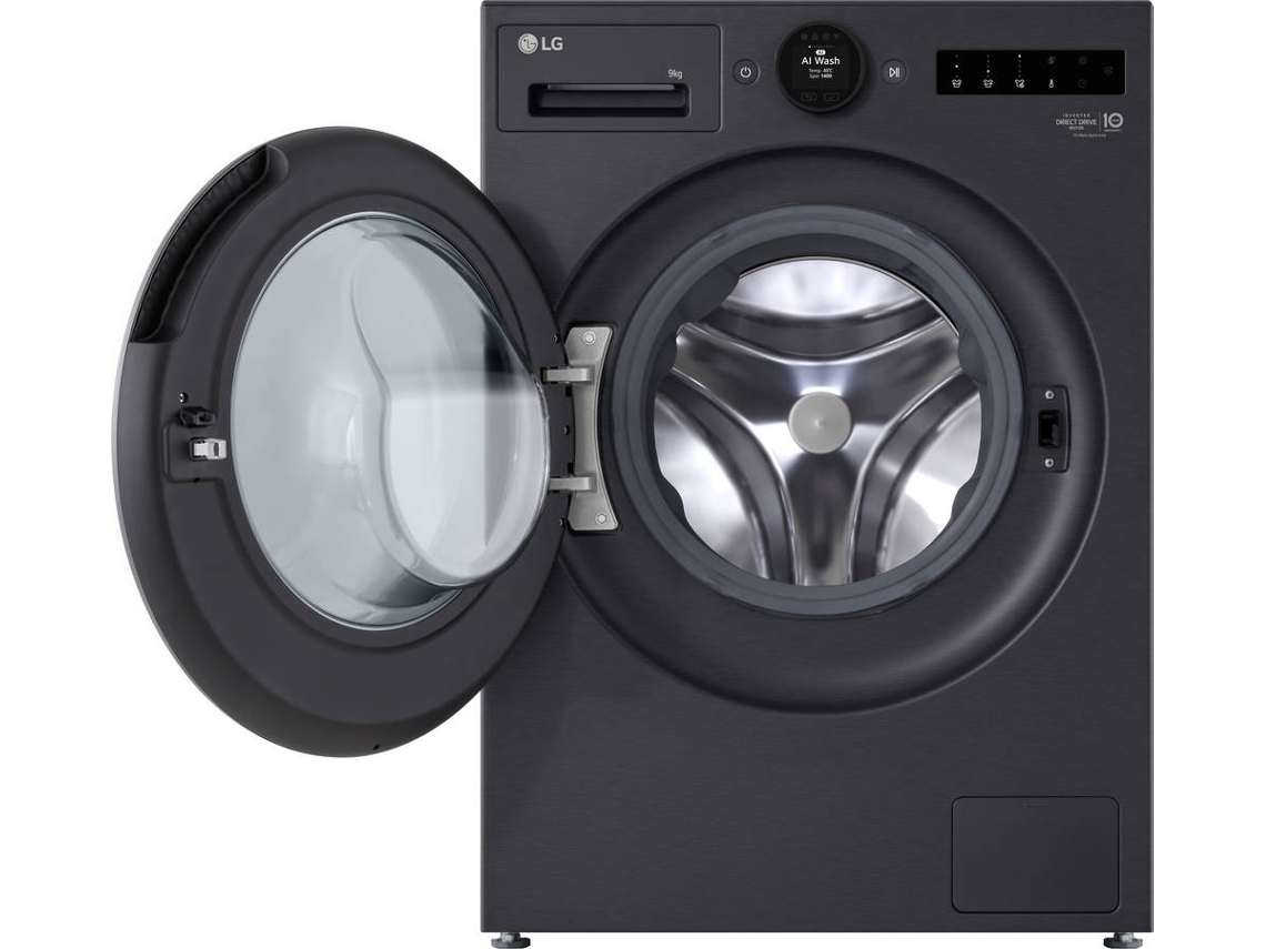 Máquina de Lacar Roupa LG F4X7009TBB (9 KG - 1400 - rpm - Cinzento)