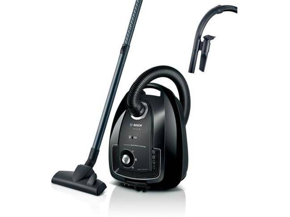 Aspirador com Saco BOSCH BGB38BA1 Série 4 (75 dB - Saco de pó 4 L)