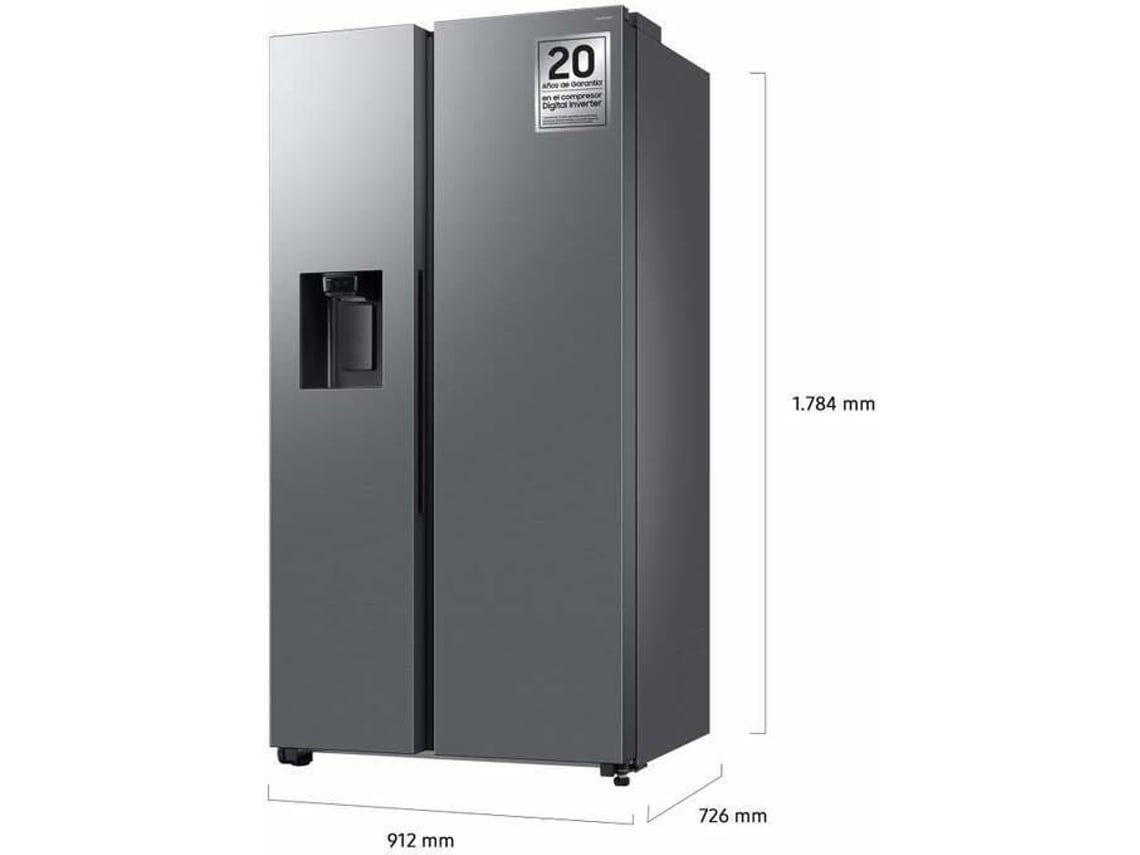 Frigorífico Americano SAMSUNG RS70F65KDTEF D (No Frost - 178,4 cm - 640 L - Inox)