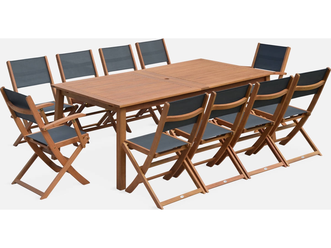 Mesa de Jardim SWEEEK Almeria (10 Lugares - 200-250-300Cm)