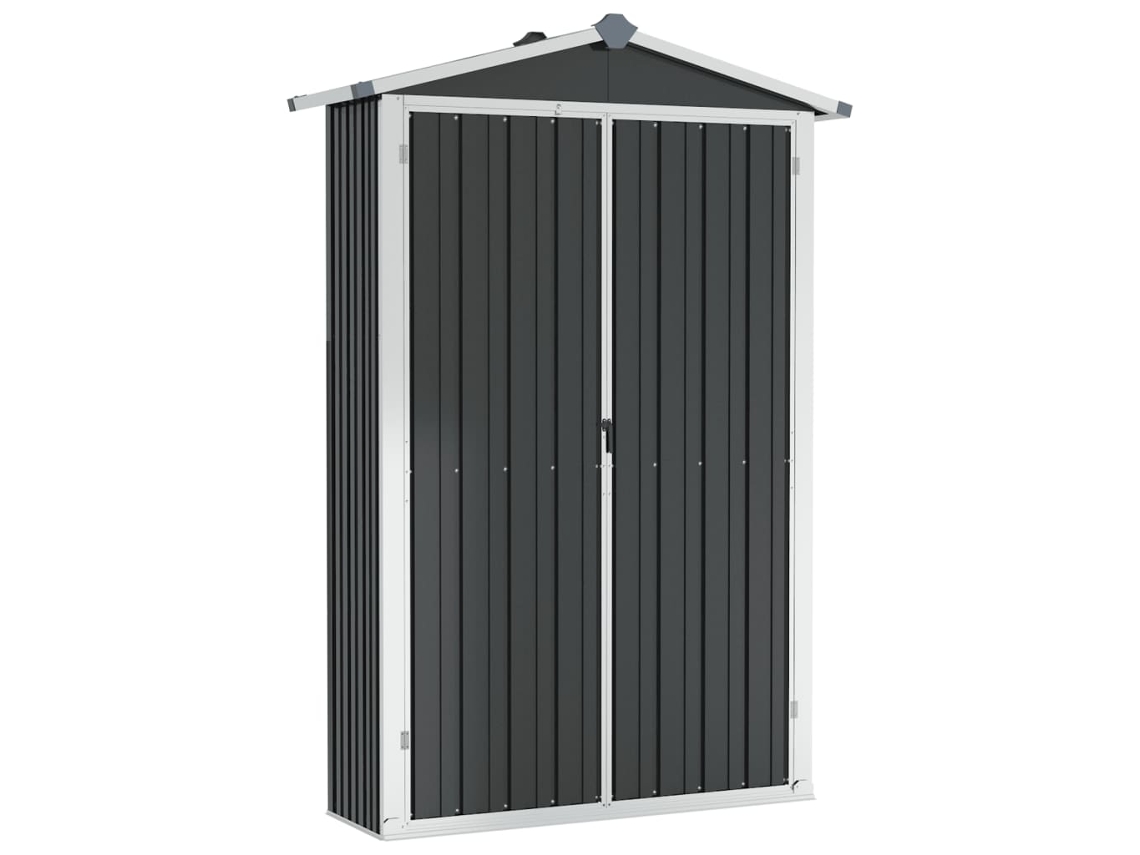 Abrigo MAISON EXCLUSIVE 116x45x175 cm Aço Galvanizado Antracite
