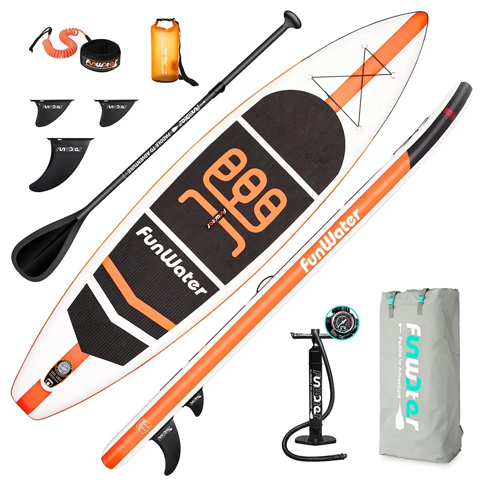 Prancha De Paddle Inflã¡vel, Leve, Construã§ã£o Durã¡vel, Supfw03a Oem