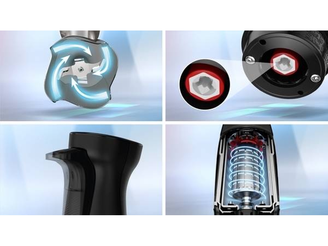 Varinha Mágica com Acessórios BOSCH MSM6M852 Série 6 ErgoMaster (1200 W - Inox)