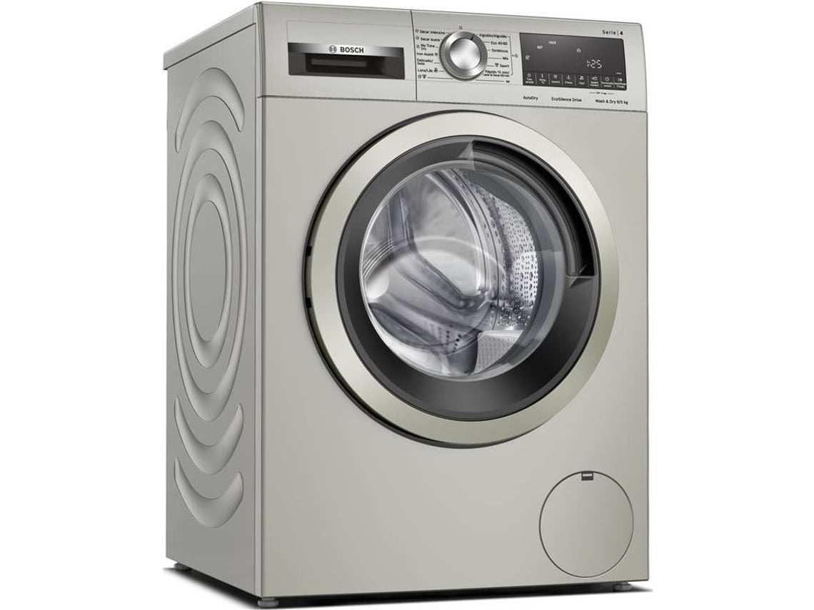 Máquina de Lavar e Secar Roupa BOSCH WNA1341XES (5/9 kg - 1400 rpm - Inox)