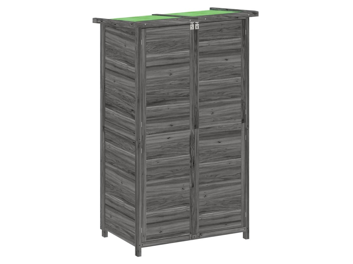 Abrigo MAISON EXCLUSIVE para Ferramentas 83x57x140 cm Pinho Maciço Cinzento