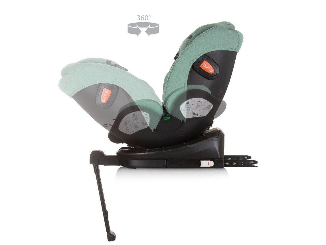 Cadeira Auto Tourino I-Size 40-150 Cm Isofix 360 By CHIPOLINO Verde Pastel