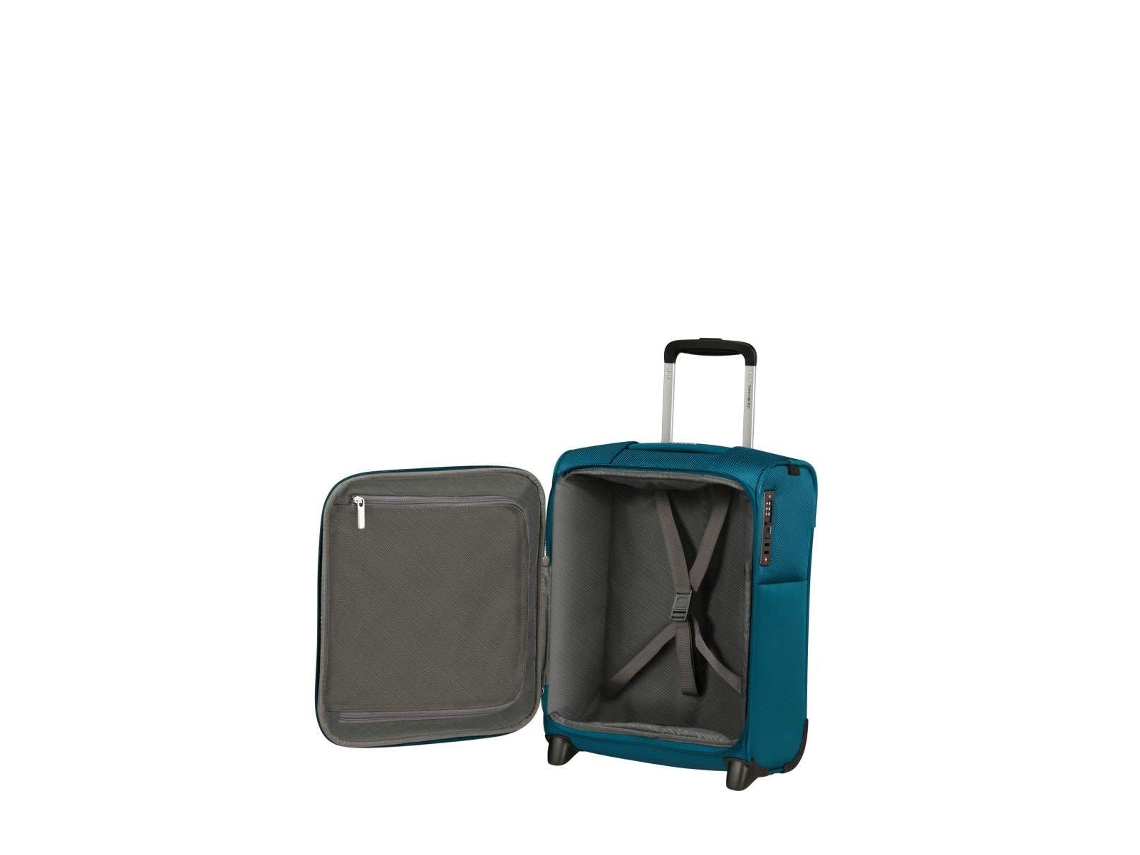 Mala De Cabine Underseater Samsonite Base Breeze 45cm 2 Rodas Azul Petróleo 27l