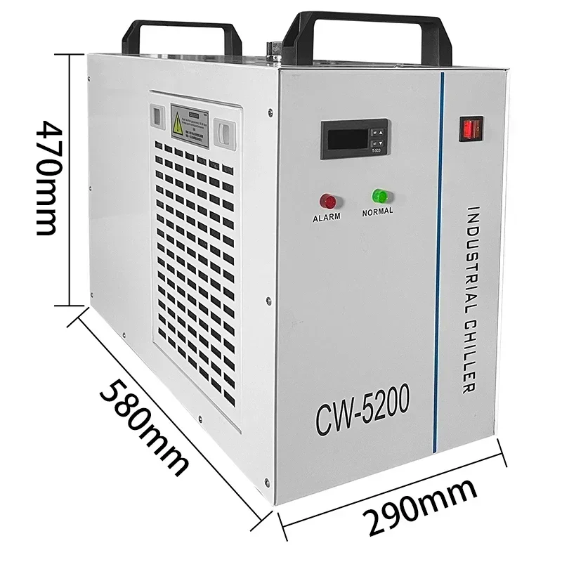 Resfriador De Gravador A Laser, Sistema De Resfriamento De Alta Potência, Design Amigável Ao Usuário, Cw 5200 Oem