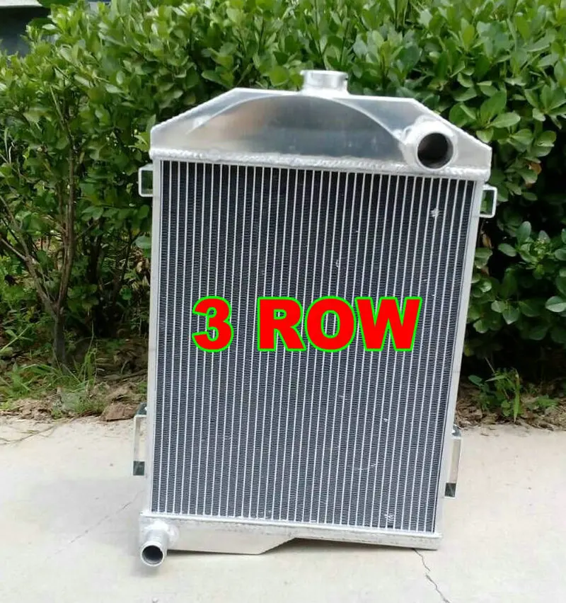 Radiador De Alumã­nio 3 Linhas 665 Mm X 460 Mm Entrada/saã­da 38 Mm Nãºcleo 545 Mm X 434 Mm Oem