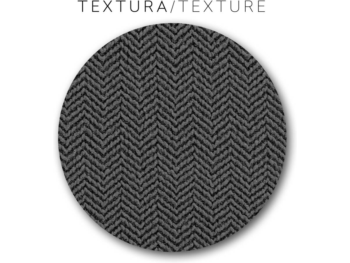 Capa de Chaise Longue de Canto Direita EYSA Premium Jaz Tecido Multielástico (500 x 110 x 120 cm - Poliéster e Algodão - Gris Oscuro)