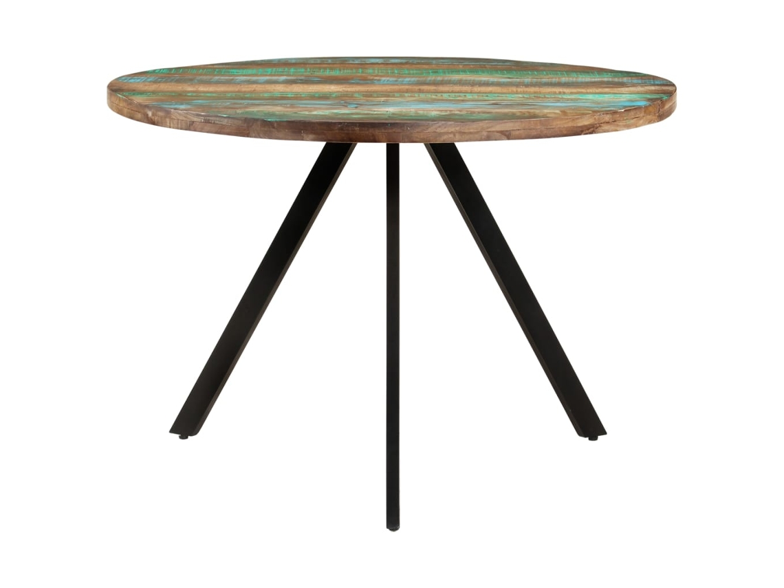 Mesa de Jantar 110X75 Cm Madeira Recuperada Maciça MAISON EXCLUSIVE