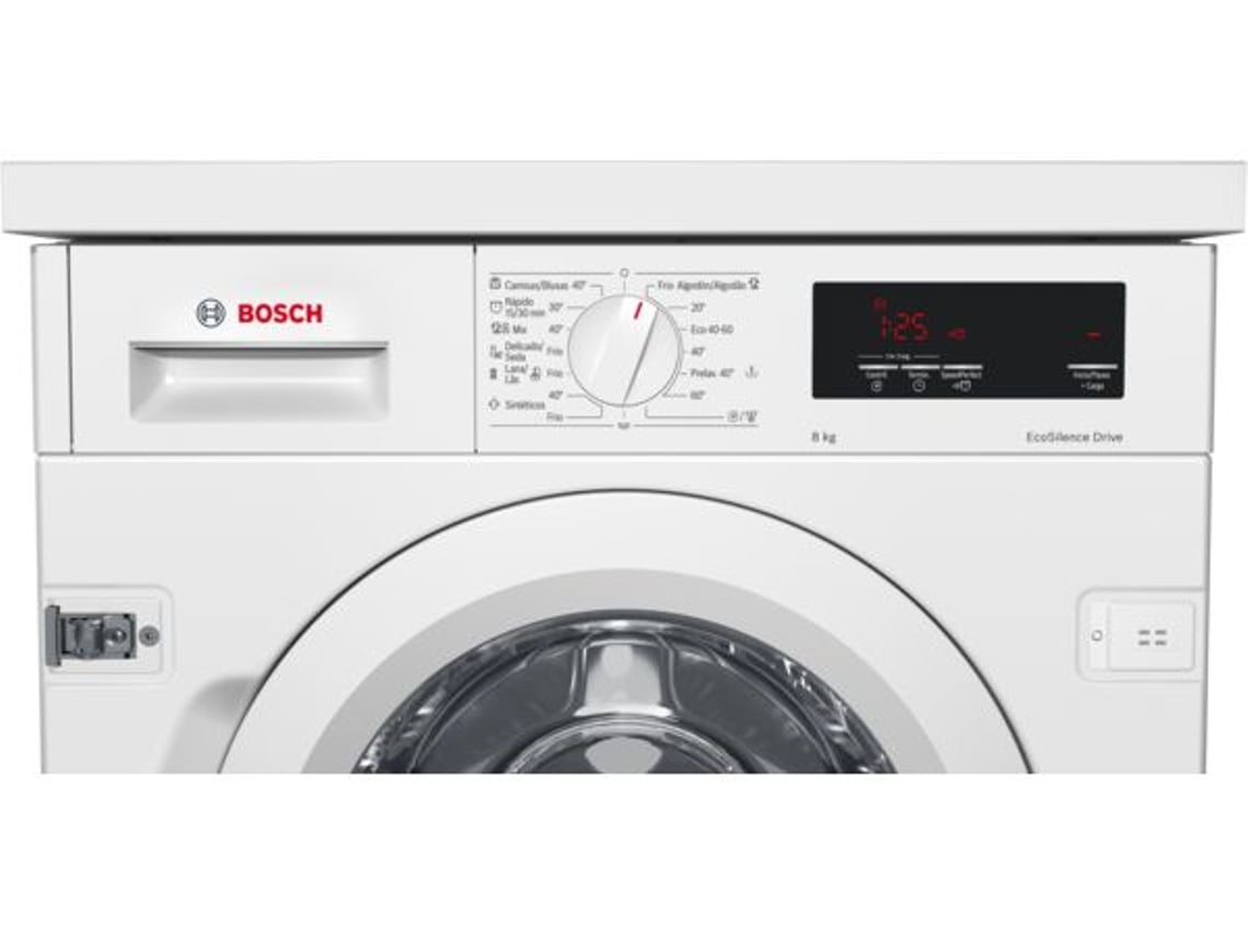 Máquina de Lavar Roupa Encastre BOSCH WIW24307ES (8 kg - 1200 rpm - Branco)