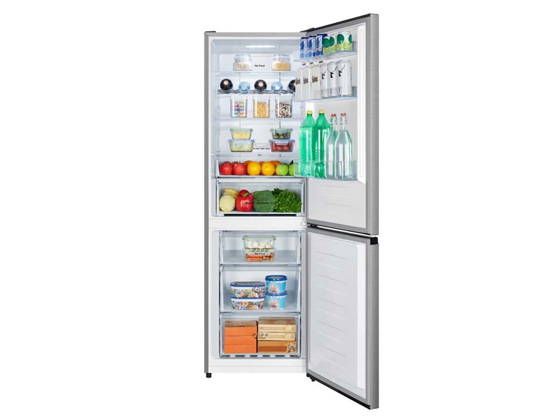 Frigorífico Combinado HISENSE RB390N4CCD (No Frost - 186 cm - 304 L - Inox)