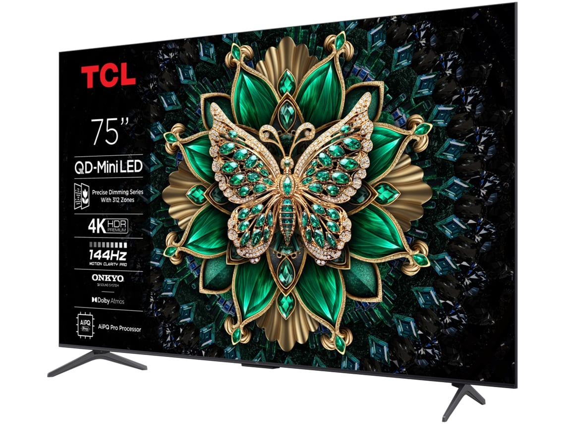 TV TCL 75C6K (MiniLed - 75'' - 189 cm - 4K Ultra HD - Smart TV)