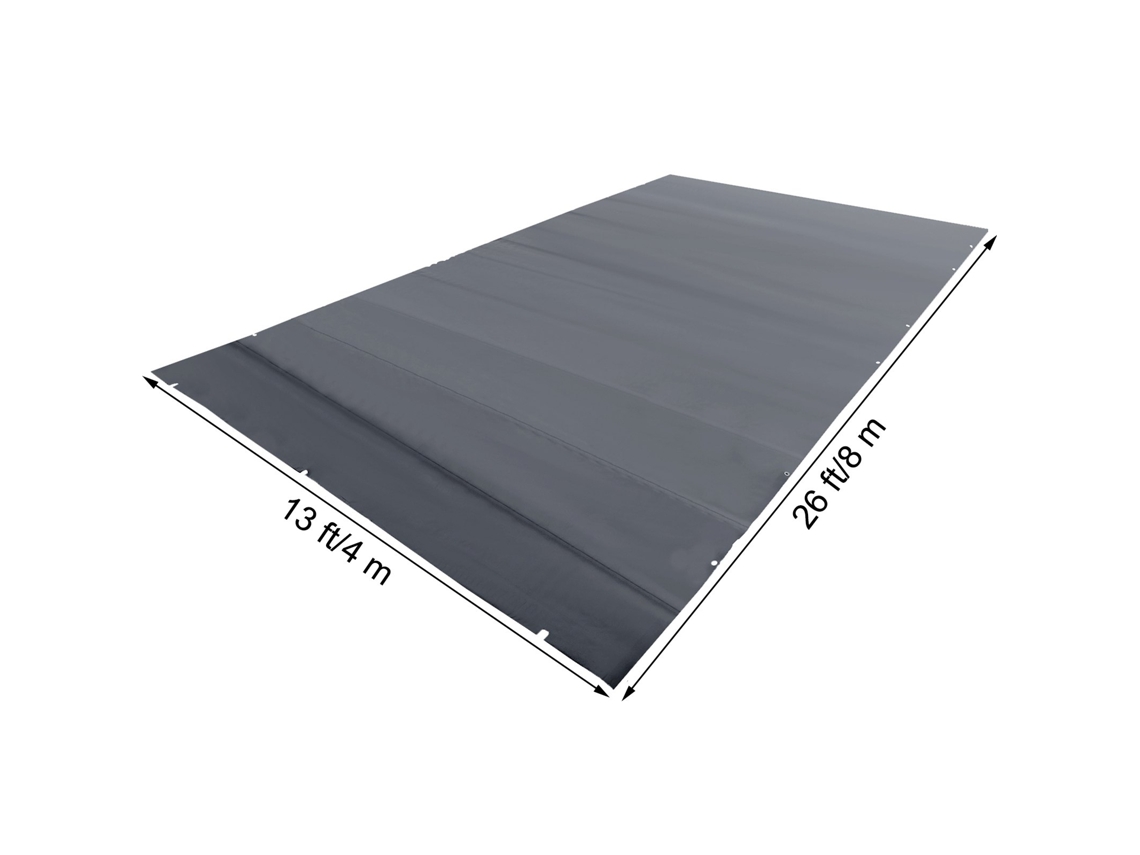 Cobertura de Segurança para Piscina de Pvc Embutida de 13 X 26 Pés VEVOR