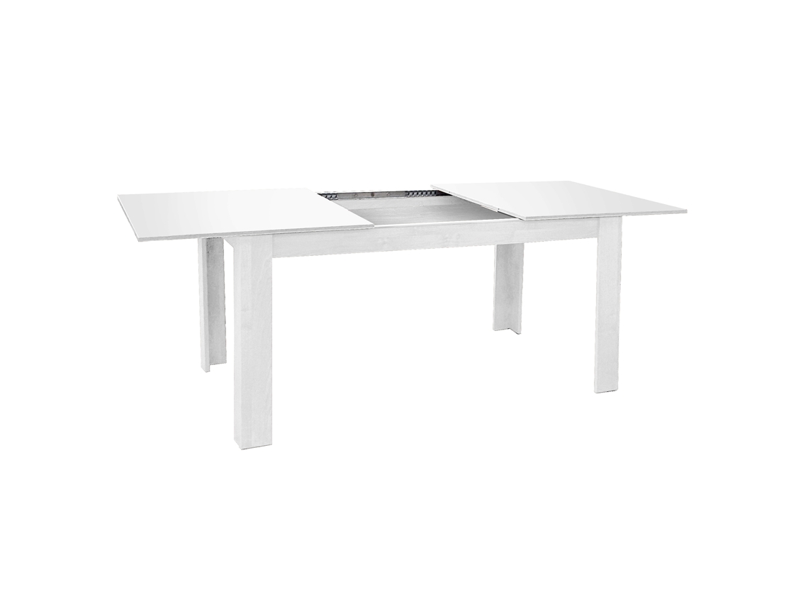 Mesa Extensível 4-8 Lugares 141/191X81 Branco VENPRODIN