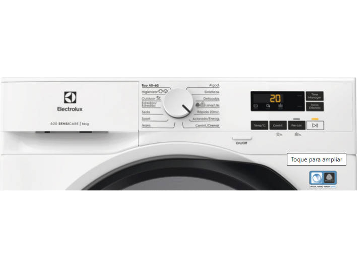Máquina de Lavar Roupa ELECTROLUX EFI6114O2B (10 kg - 1400 rpm - Branco)