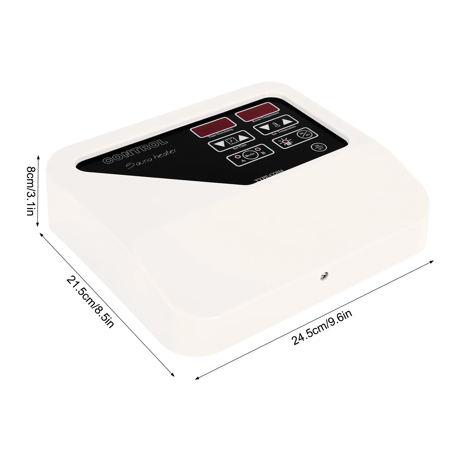 Controlador De Aquecedor De Sauna, Termostato Digital, Proteã§ã£o Contra Superaquecimento, Branco Oem