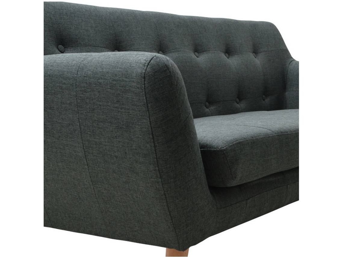 Sofá VMO HOME Vintage (181 x 77 x 65 cm - Cinza Oliva)