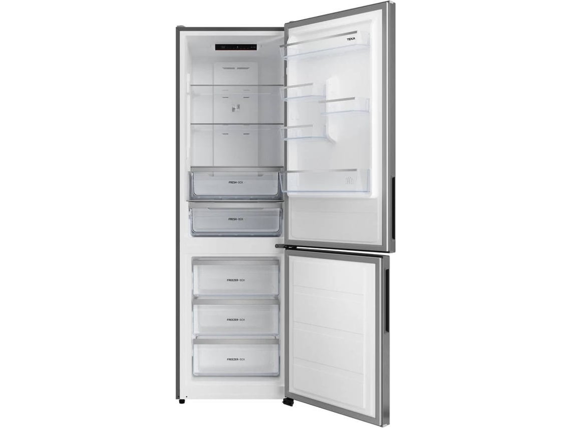 Frigorífico Combinado TEKA RBF 44630 SS (No Frost - 188 cm - 310 L - Cinzento)