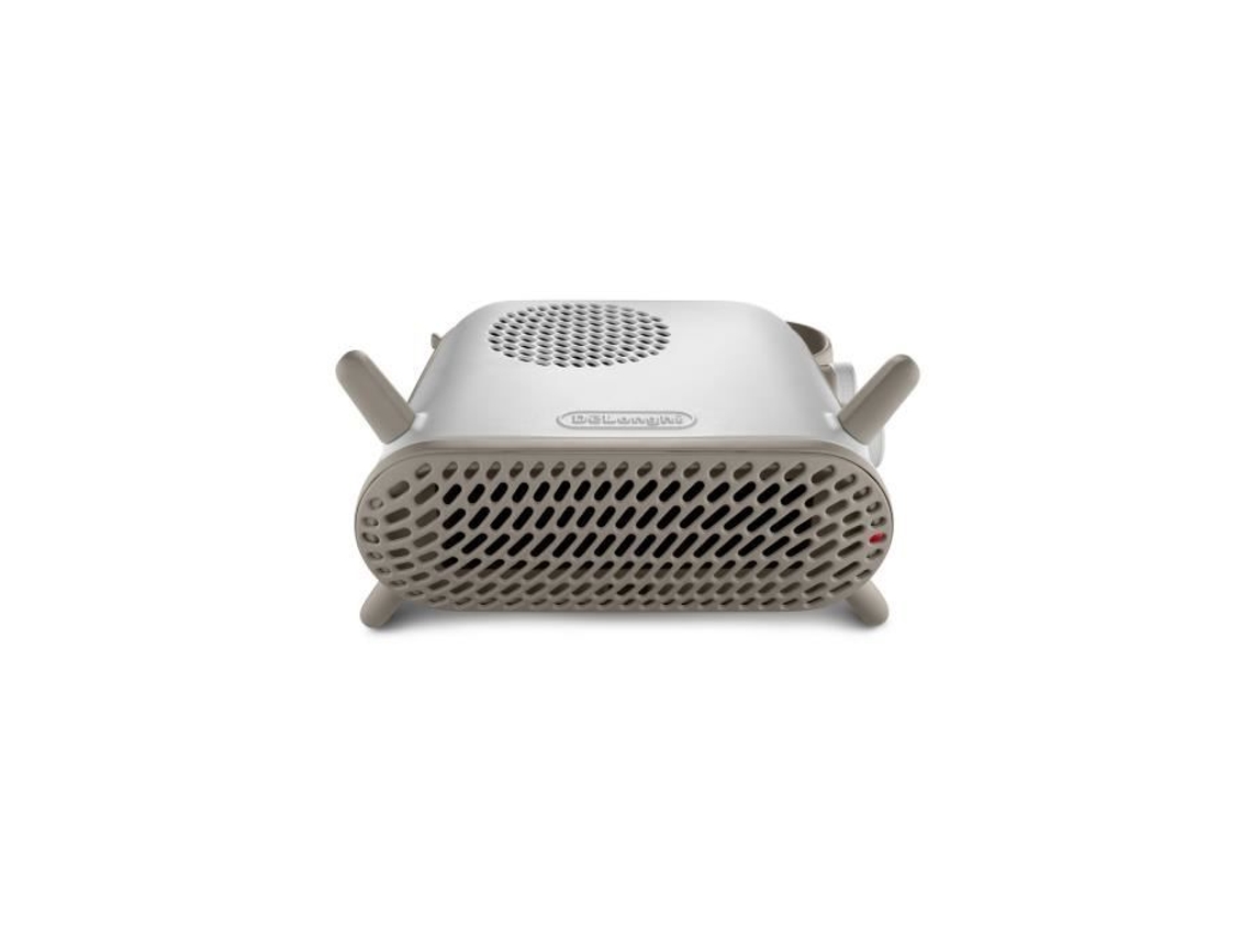 Aquecedor de metal Delonghi 2000 W (máx.), posição vertical e horizontal, silencioso (43 dB)