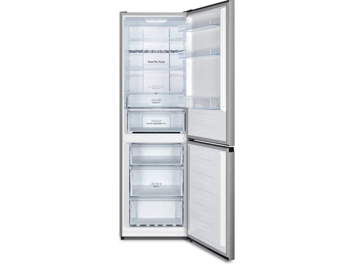 Frigorífico Combinado KUBO NF KBC9868 IX (No Frost - 185 cm - 304 L - Inox)