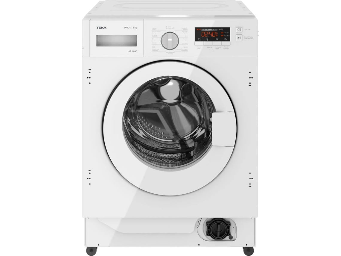 Máquina de Lavar Roupa Encastre TEKA LI6 1481 (8 kg - 1400 rpm - Branco)