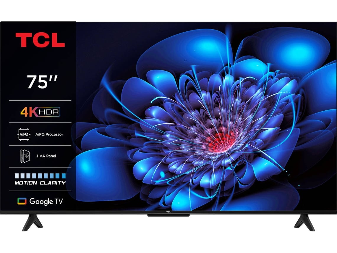 TV TCL 75P61K (LED - 75'' - 189 cm - 4K Ultra HD - Smart TV)