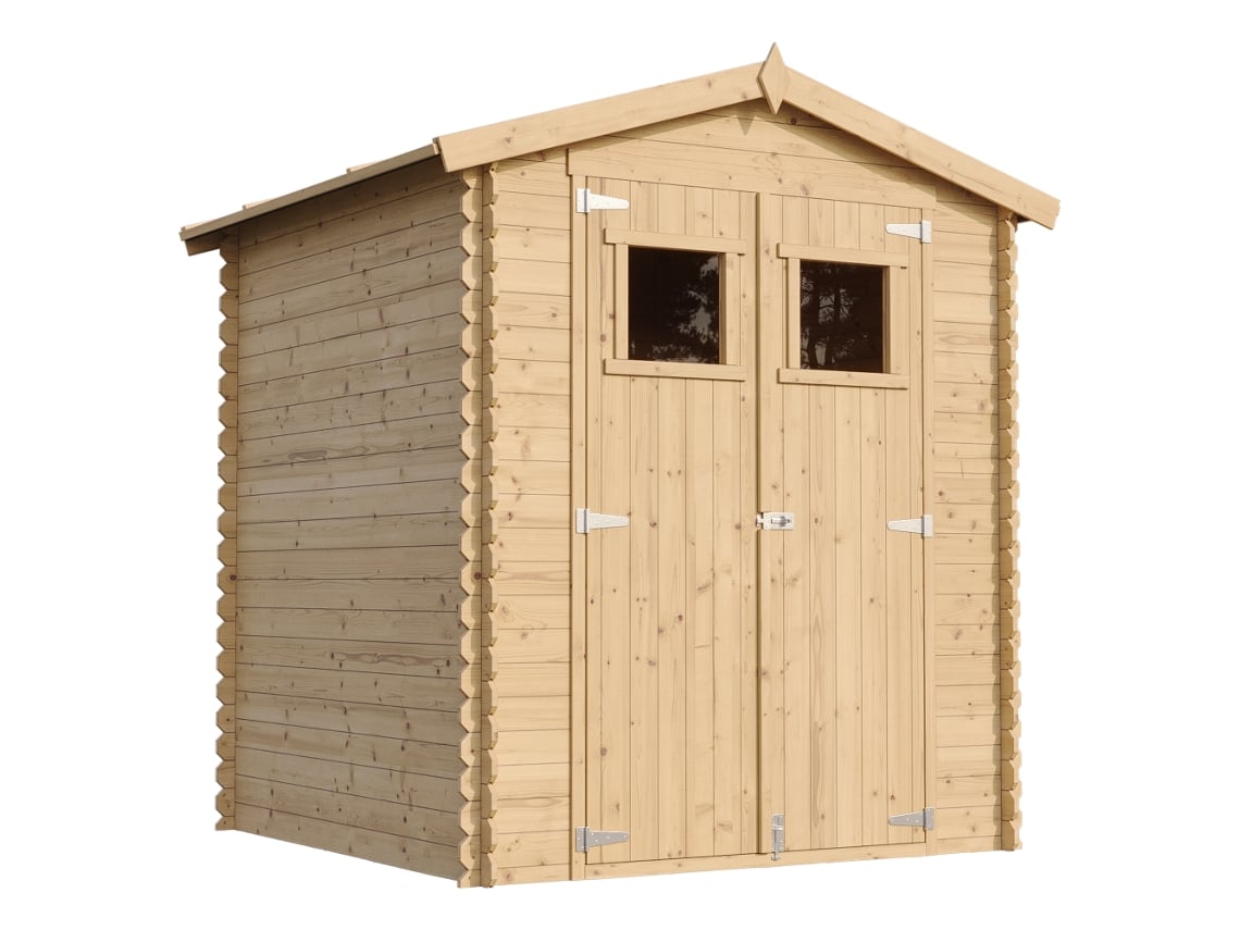 Abrigo de Madeira Com Chão Impregnado TIMBELA M320m320g H218 X 196 X 186 Cm 2,82 M²