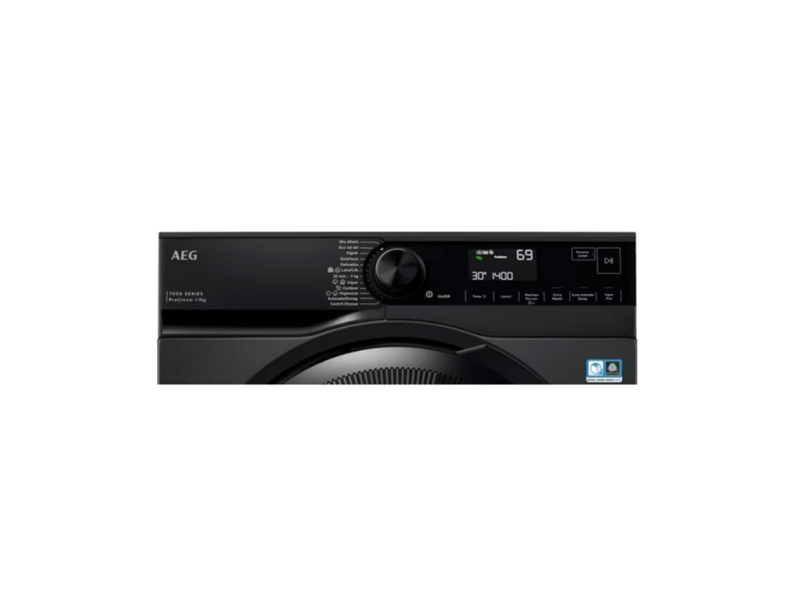 Máquina de Lavar Roupa AEG Lfr7394V4B (9 kg - 1400 rpm - Dark Silver)