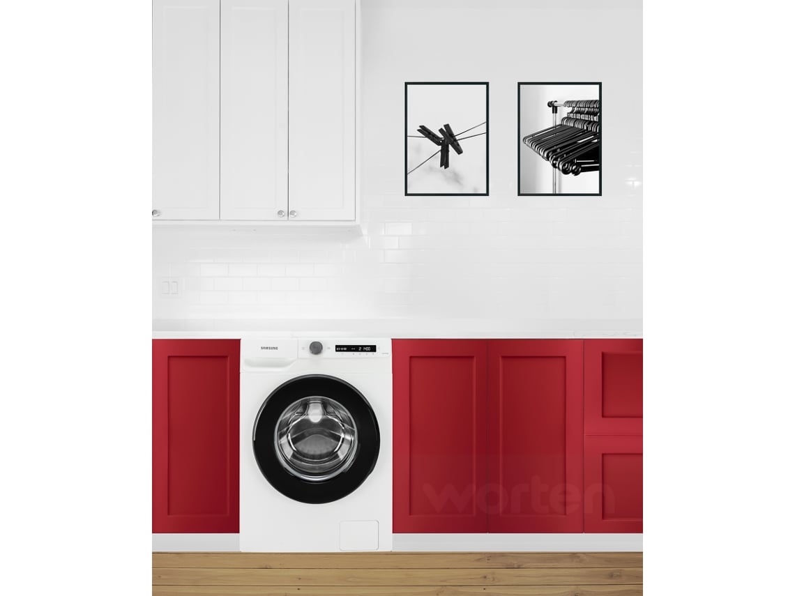 Máquina de Lavar Roupa SAMSUNG  WW90T534DAW (9 kg - 1400 rpm - Branco)