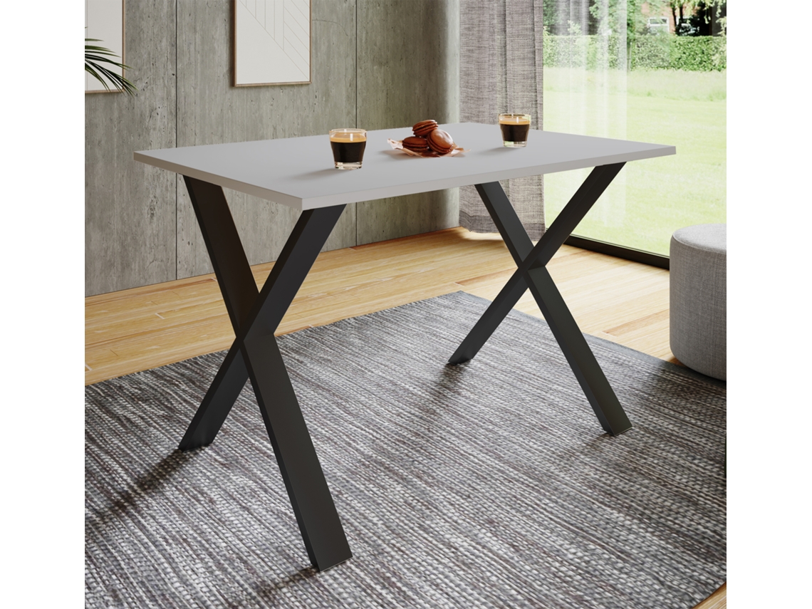 Mesa De Jantar De Madeira Mesa De Cozinha Xona X 140x80 Vcm