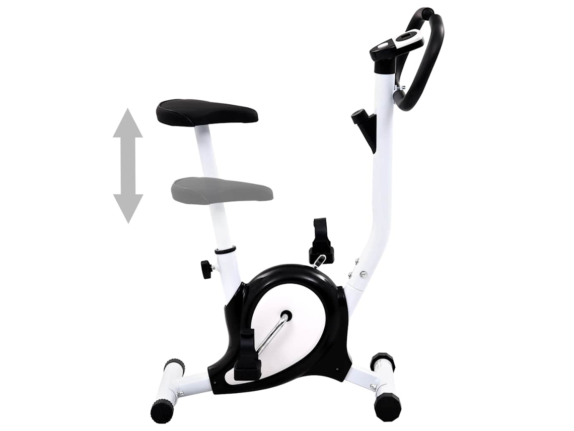 Bicicleta estática VIDAXL Preto