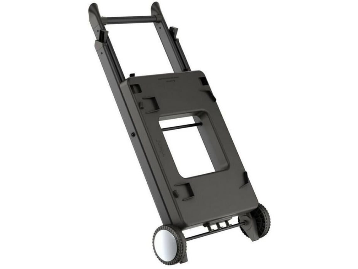 Carrinho dobrável preto Ninja OG701EU compatível com churrasqueira elétrica, fácil armazenamento