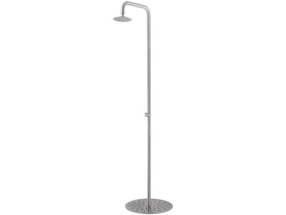 Chuveiro de Piscina SINED Doccia Simius Inox (Aço Inoxidável - 230x55x67,5 cm - Cinzento)