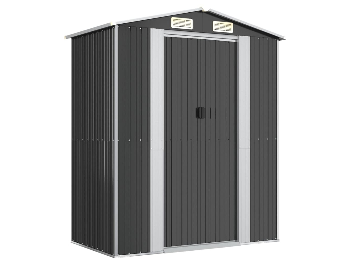 Abrigo MAISON EXCLUSIVE 192x108x223 cm Aço Galvanizado Antracite
